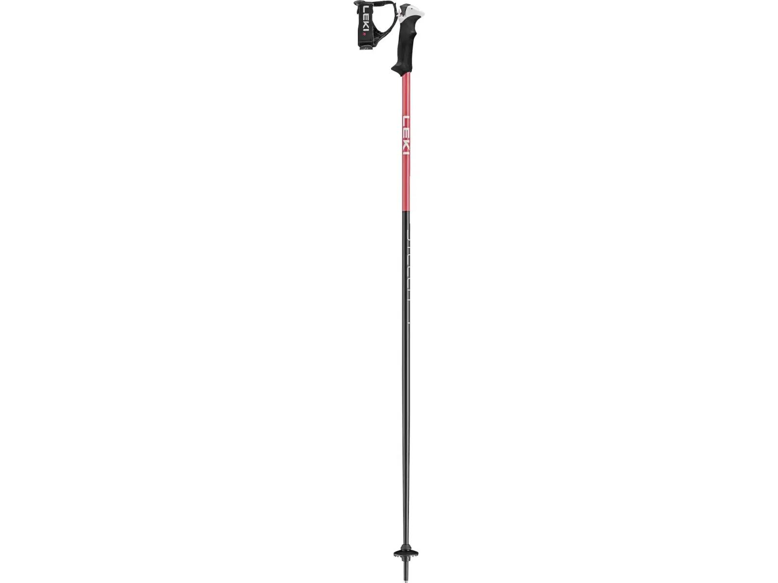 Leki Stella S women's downhill poles black-light rose-white