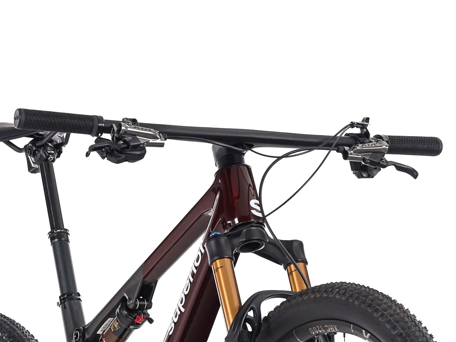 Superior XF 9.9 Team full-suspension bike Red Carbon/ Matte Carbon