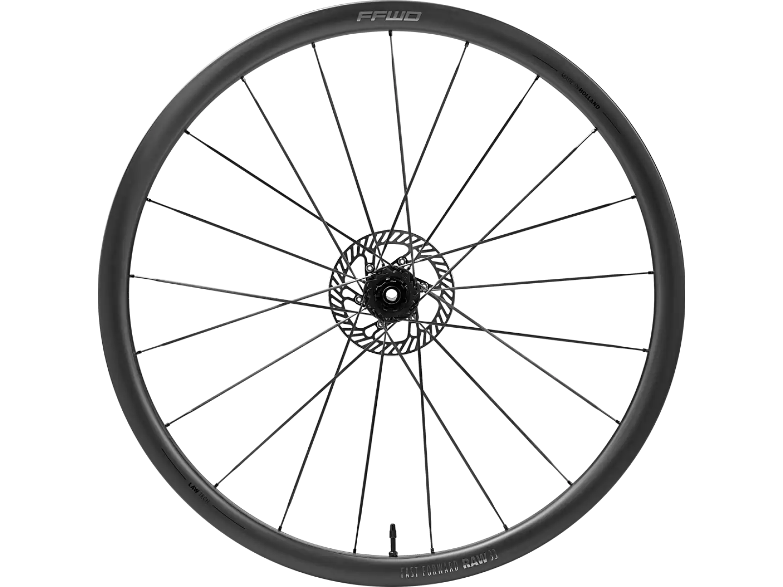 FFWD RAW CS 33 road wheels Matt Black