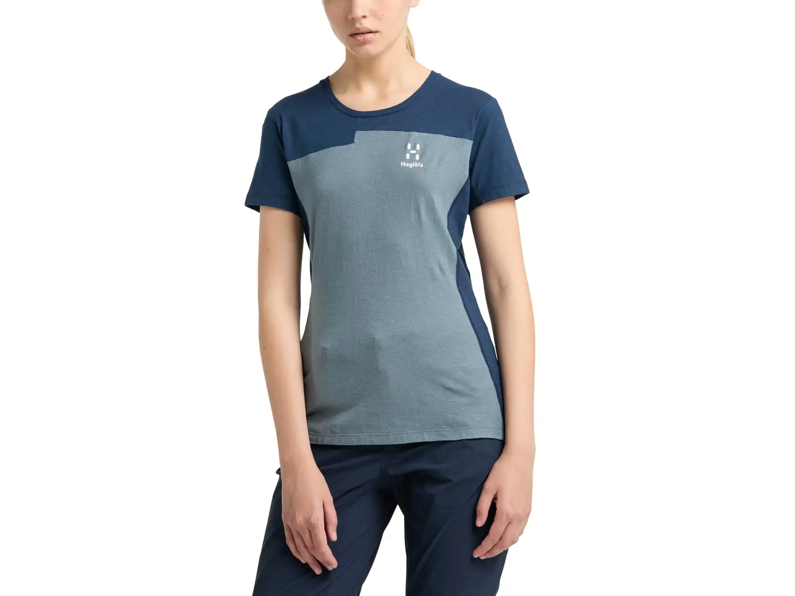 Haglöfs ROC Grip women's shirt blue