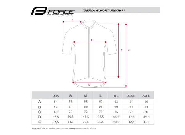 Force View men's jersey short sleeve black/blue/white
