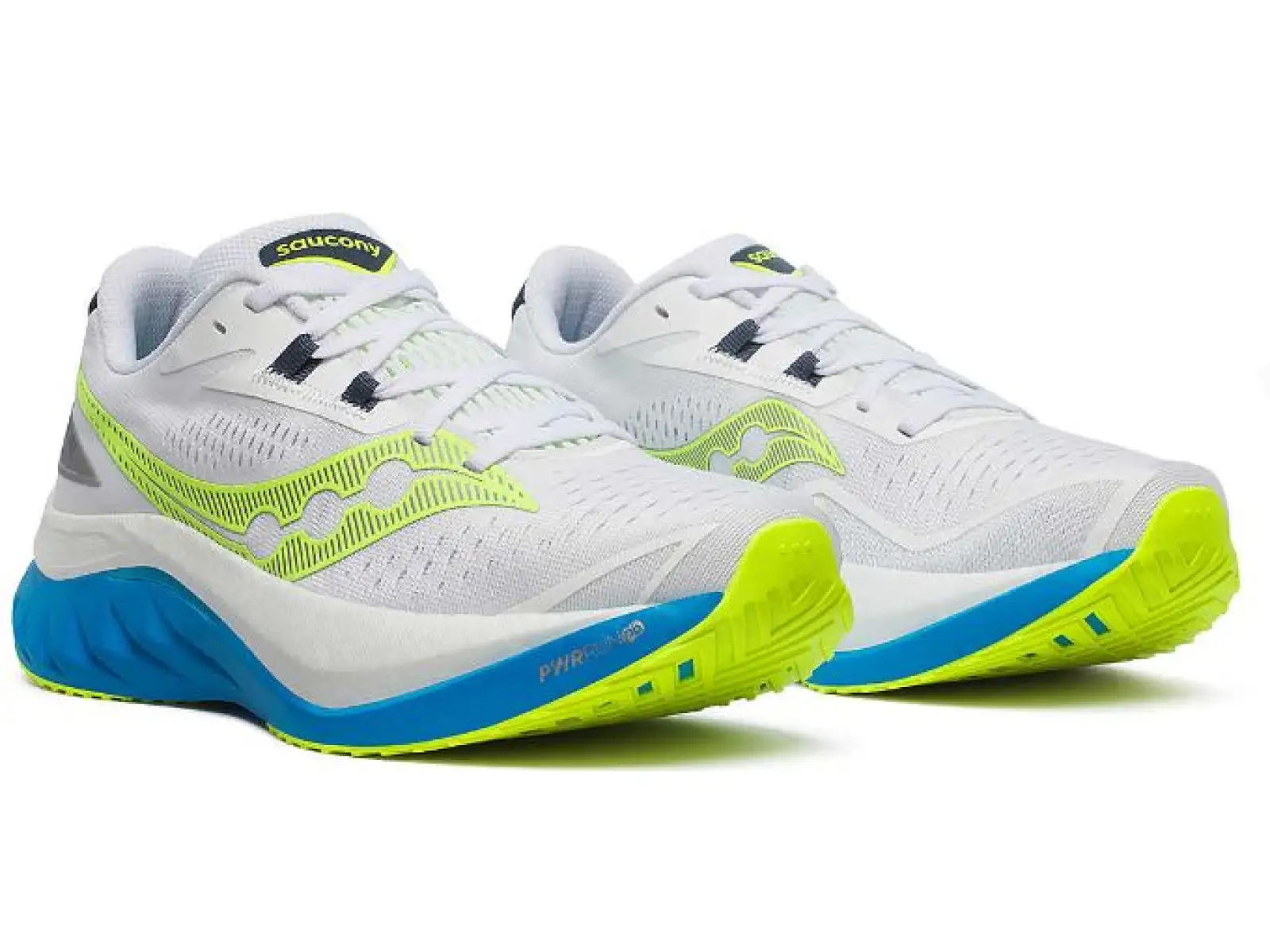 Saucony Endorphin Speed 4 men's shoes White/Viziblue