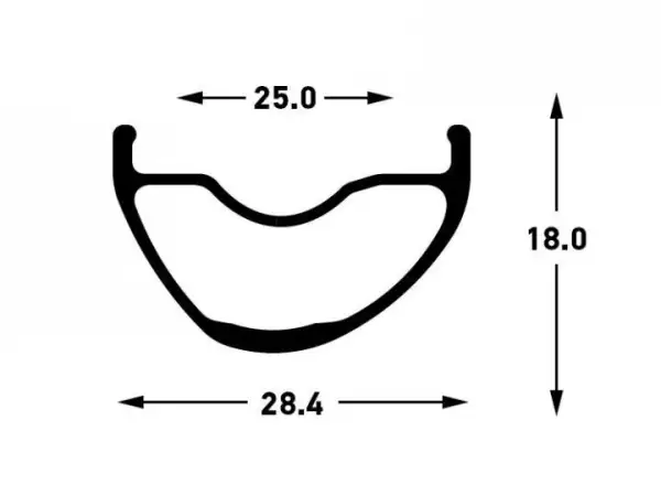 No Tubes ZTR Crest MK4 29" rim