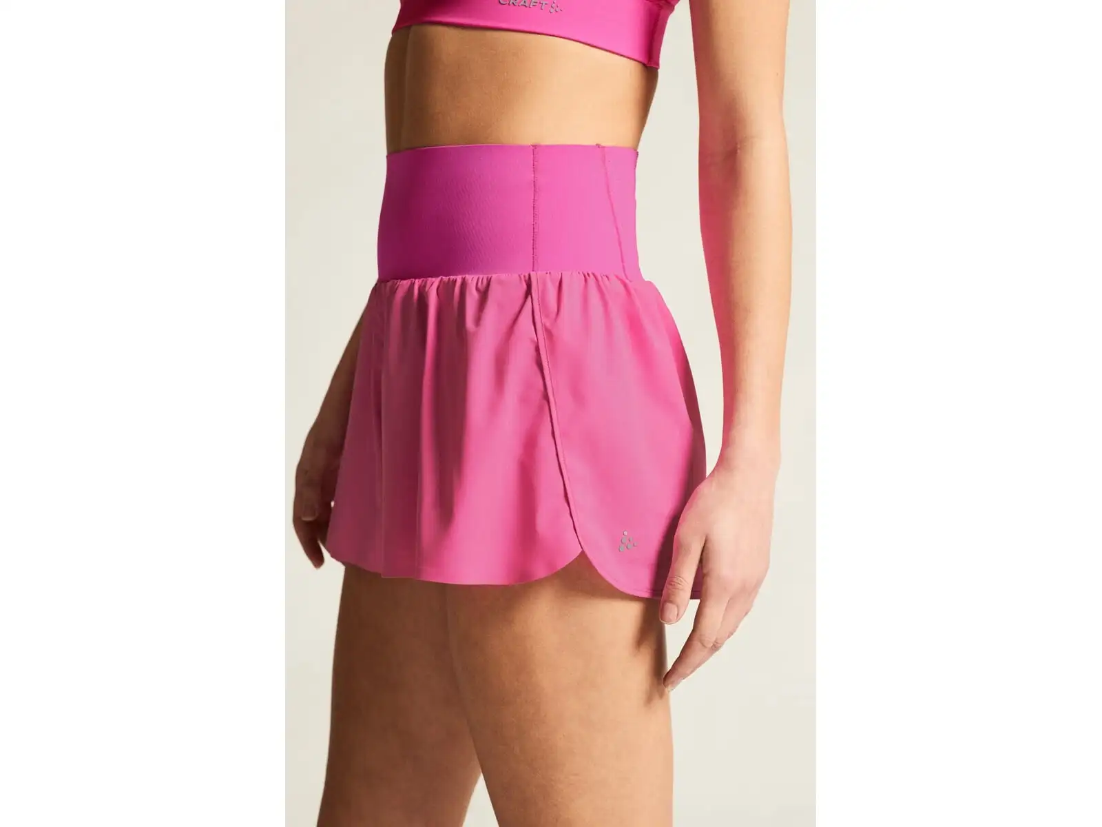 Craft Hypervent Wide women's running shorts pink