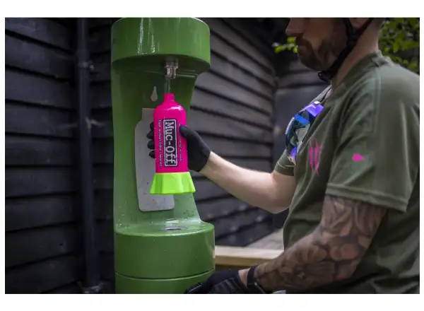 Muc Off Bottle for Life + Punk Powder bike cleaning bottle and powder set