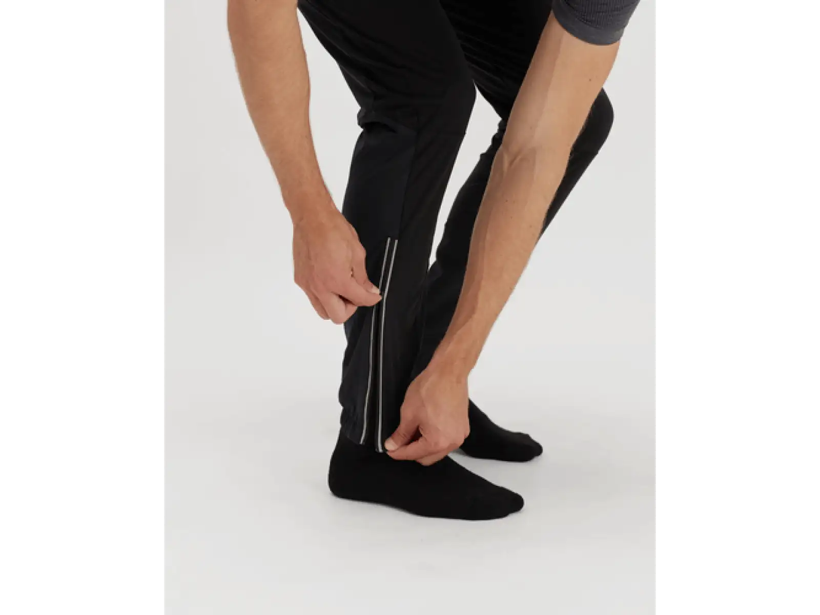 Silvini Alzaro men's pants with bib Black/Cloud