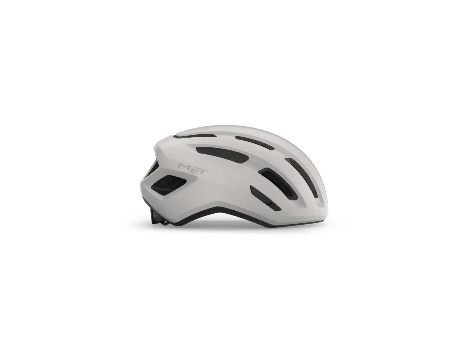 MET Miles road helmet Off White