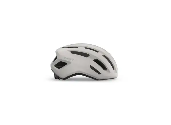 MET Miles road helmet Off White