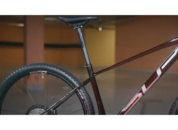 Superior Team 29 Elite Gloss Red Carbon/Chrome mountain bike