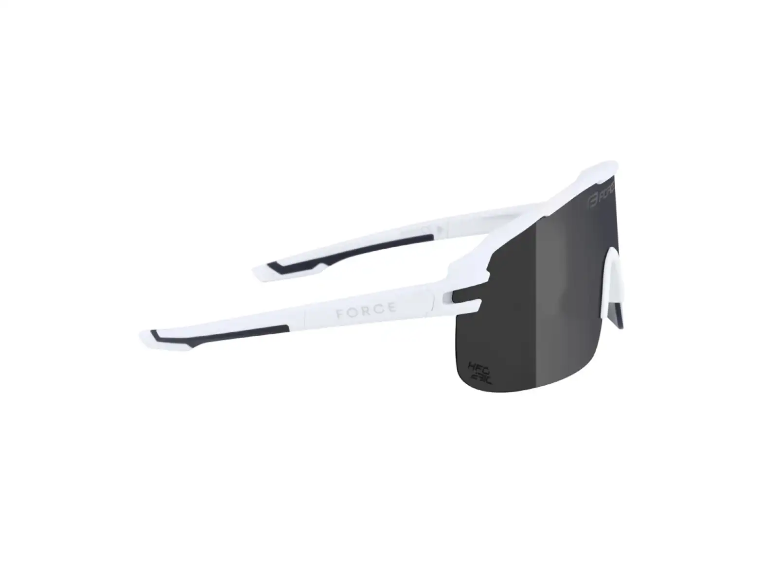 Force Epic cycling glasses white/black mirrored lens