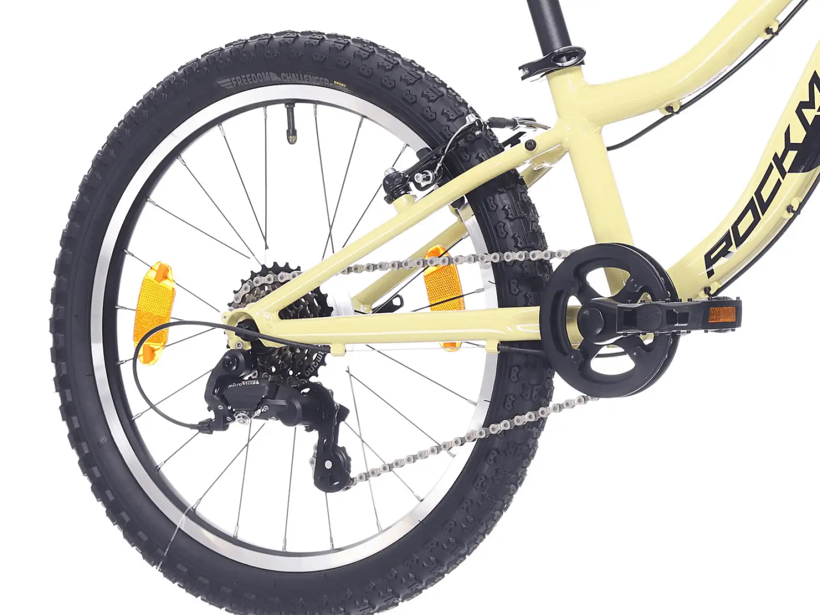 Rock Machine Storm 20 VB kids bike Sulfur Yellow