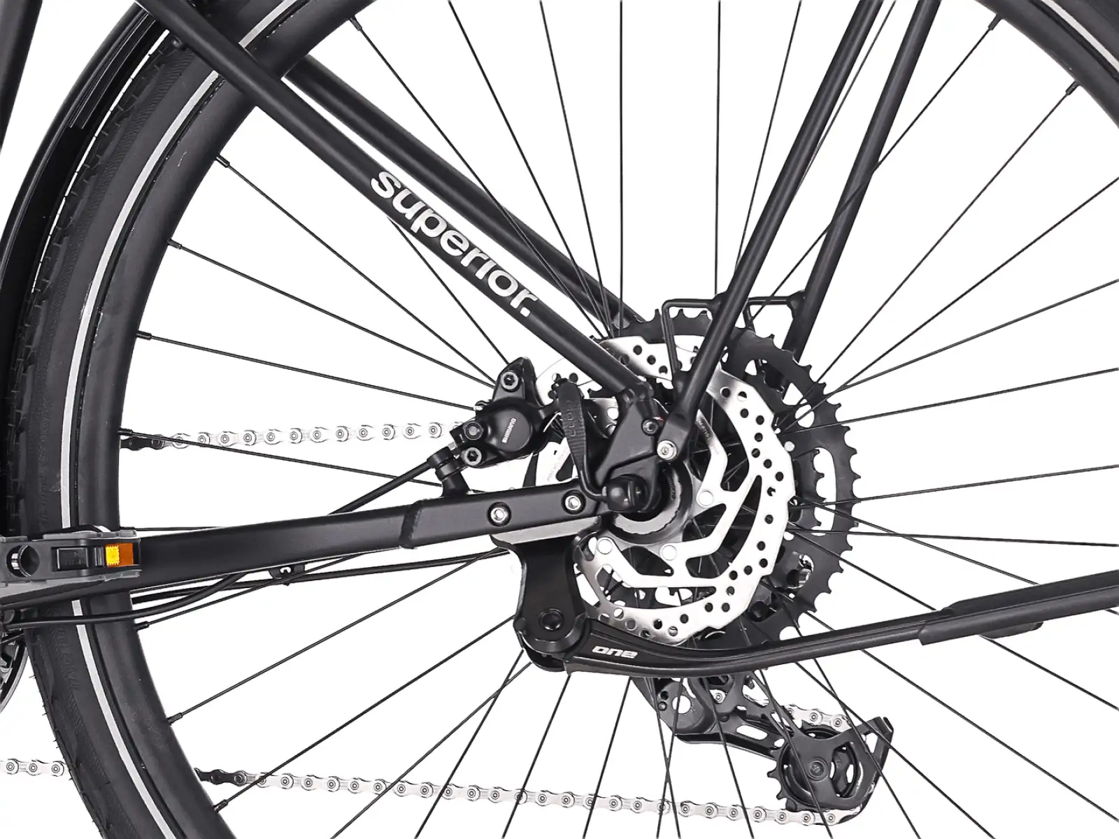 Superior Blox 6.4 T MS city bike Matte Black