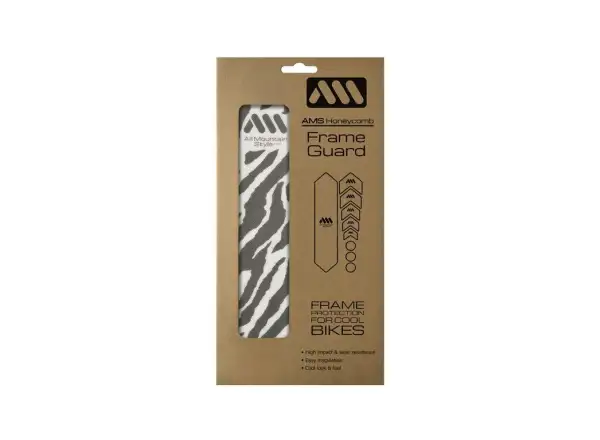 All Mountain Style frame protection stickers basic Clear/Zebra
