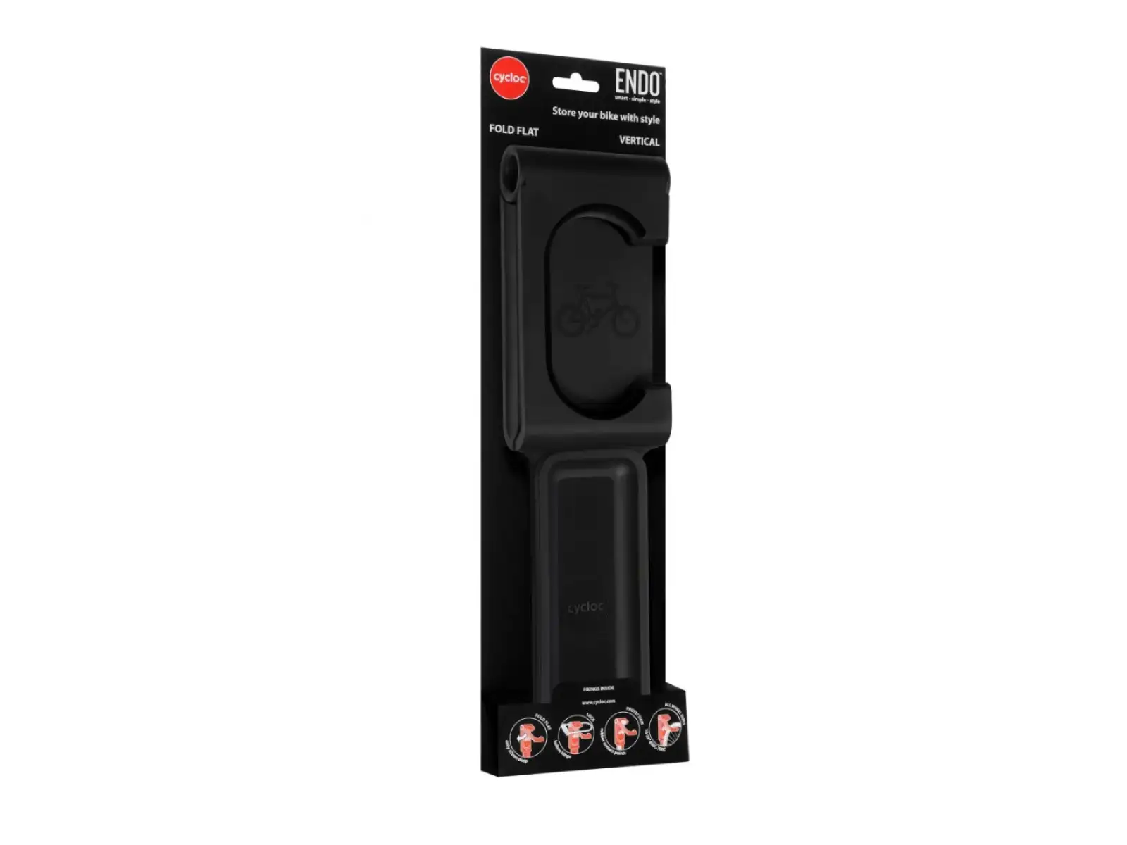Cycloc Endo bike holder green
