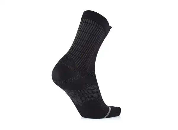 Sidas Run Anatomic Crew running socks black
