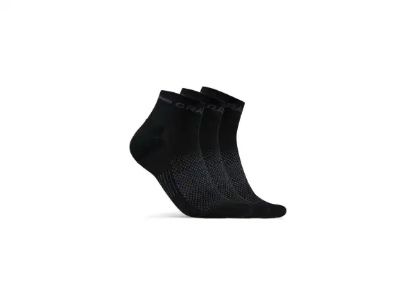Craft Core Dry Mid 3-pack socks black