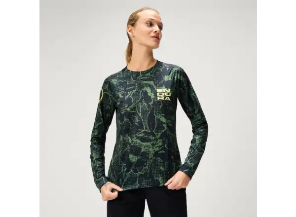 Endura Floral LTD women's jersey long sleeve Black