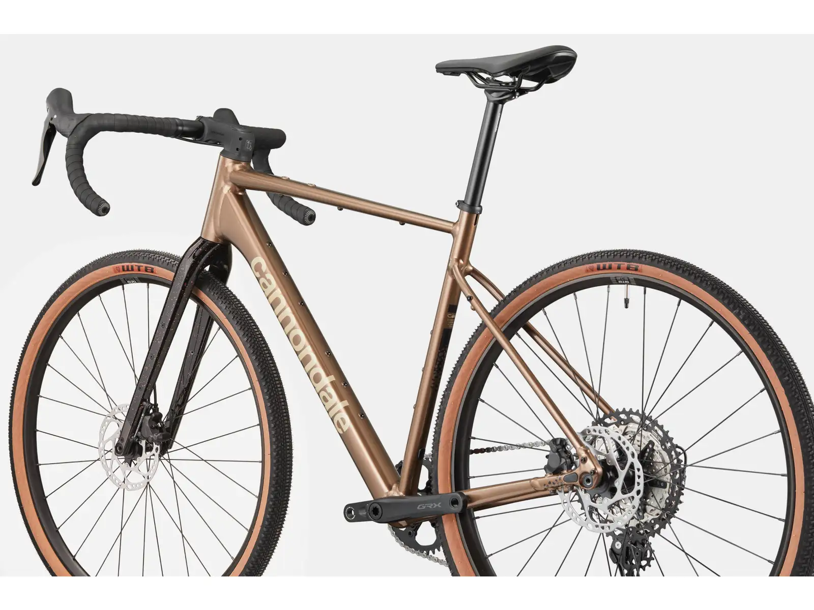 Cannondale Topstone CAAD 1 GRX 1X gravel bike Platinum Bronze