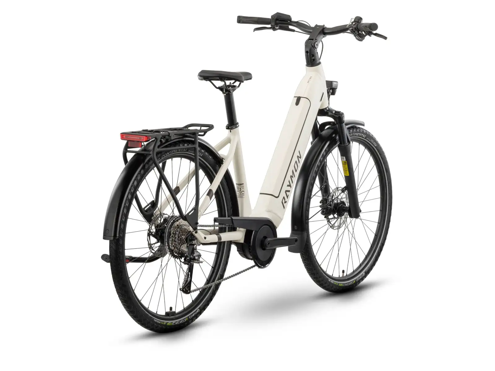 Raymon Metmo Bosch Cottowhite/Taupe low-entry city e-bike