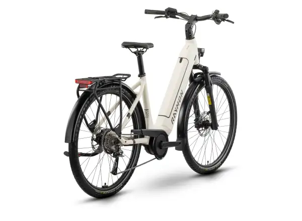 Raymon Metmo Bosch Cottowhite/Taupe low-entry city e-bike
