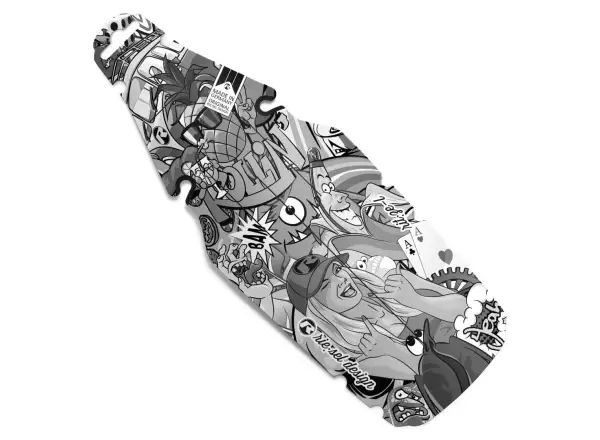 Rie:sel Design Rit:ze L mudguard Stickerbomb Eyecatcher Ultra Black