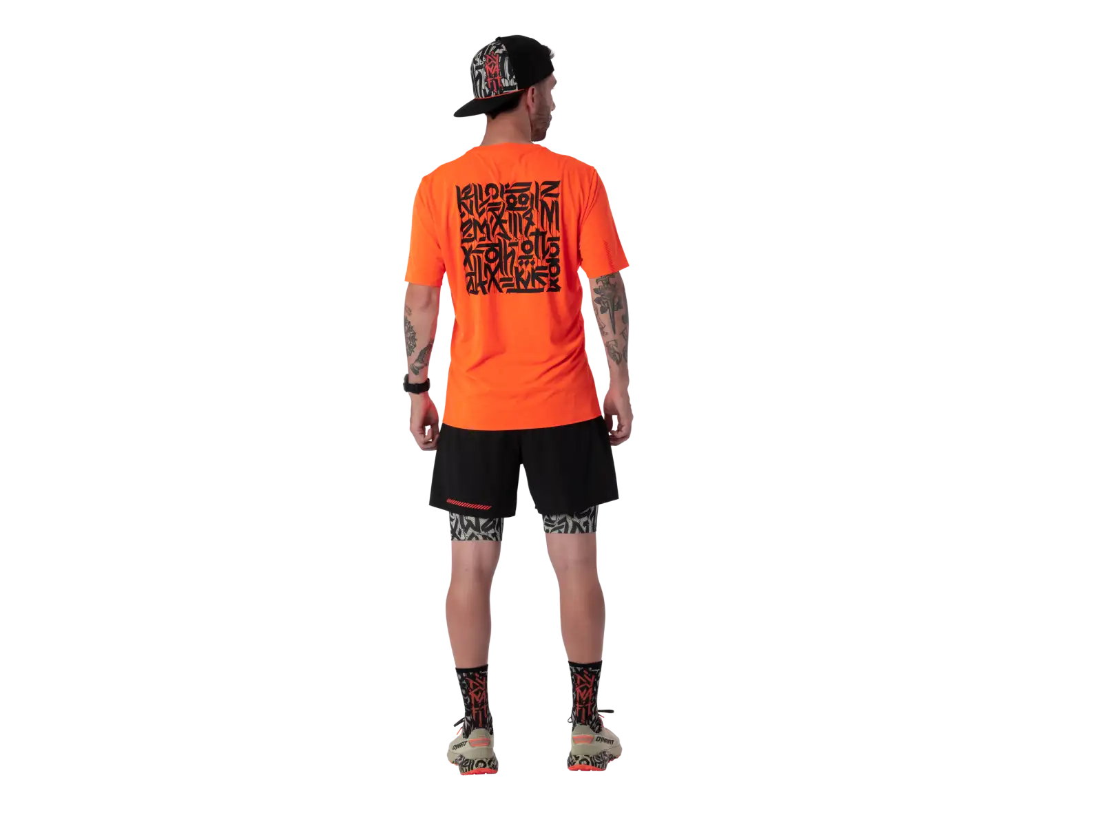 Dynafit Trail men's running T-shirt short sleeve Ultra Orange