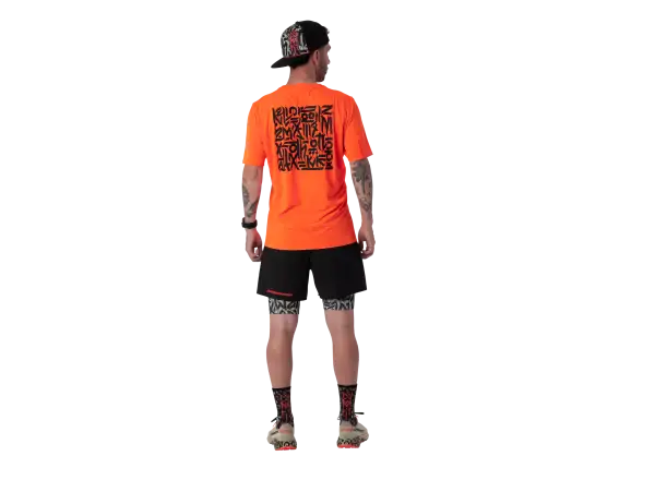 Dynafit Trail men's running T-shirt short sleeve Ultra Orange