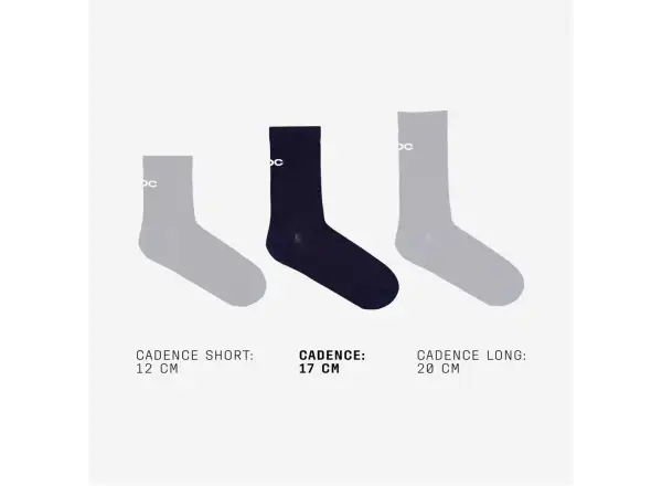 POC Cadence Road socks Apatite Navy