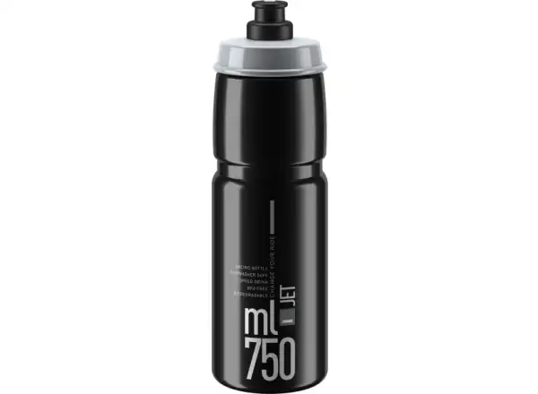 Elite Jet bottle 750 ml Black/Grey Logo