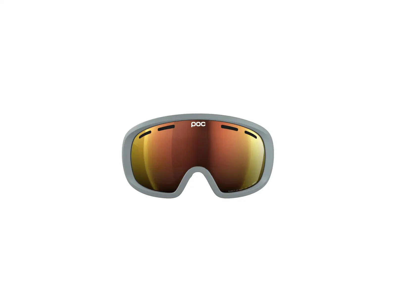 POC Fovea Mid WF ski goggles Granite Grey/Partly Sunny Orange
