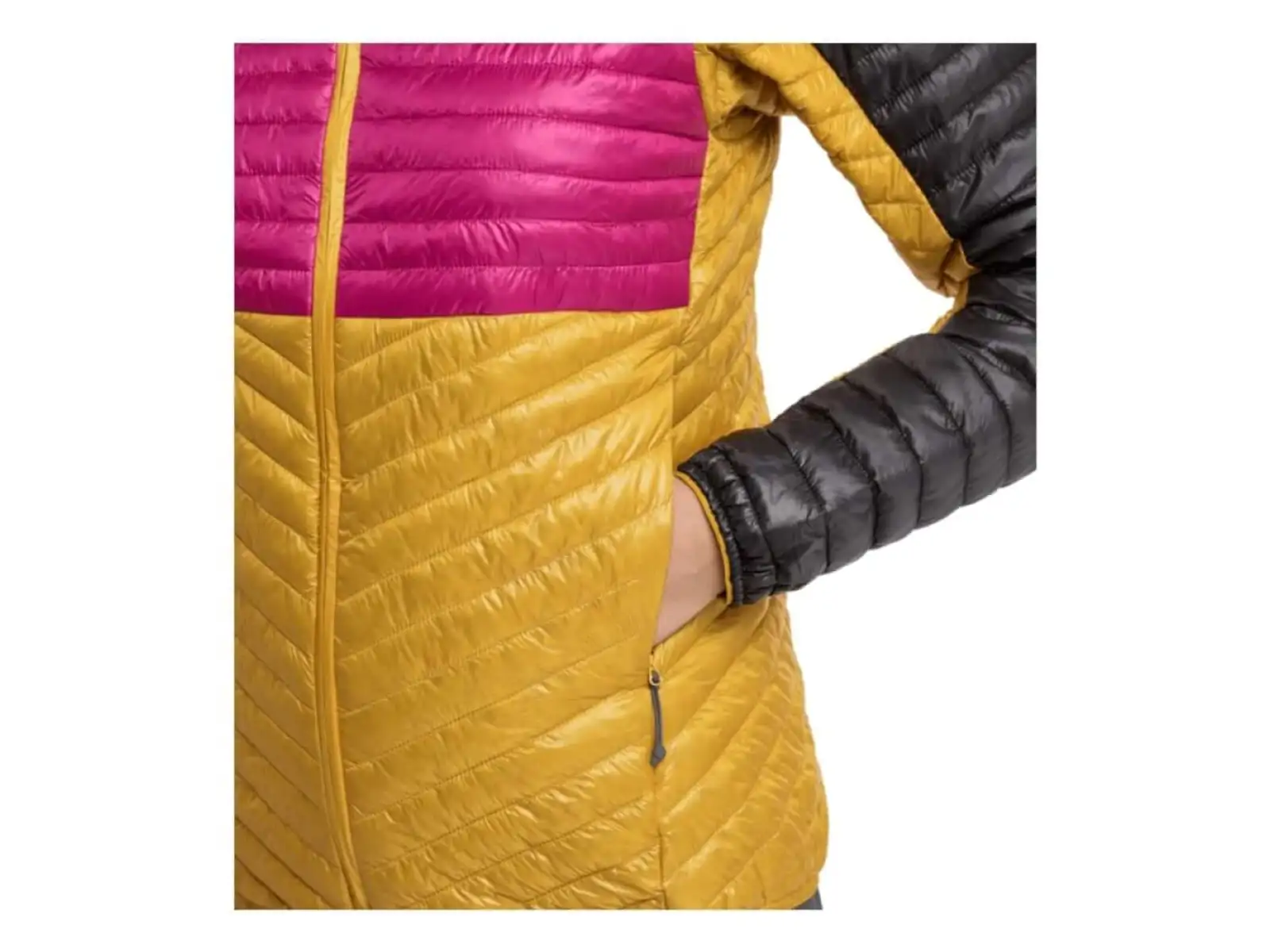 Haglöfs L.I.M Mimic W women's jacket yellow/pink