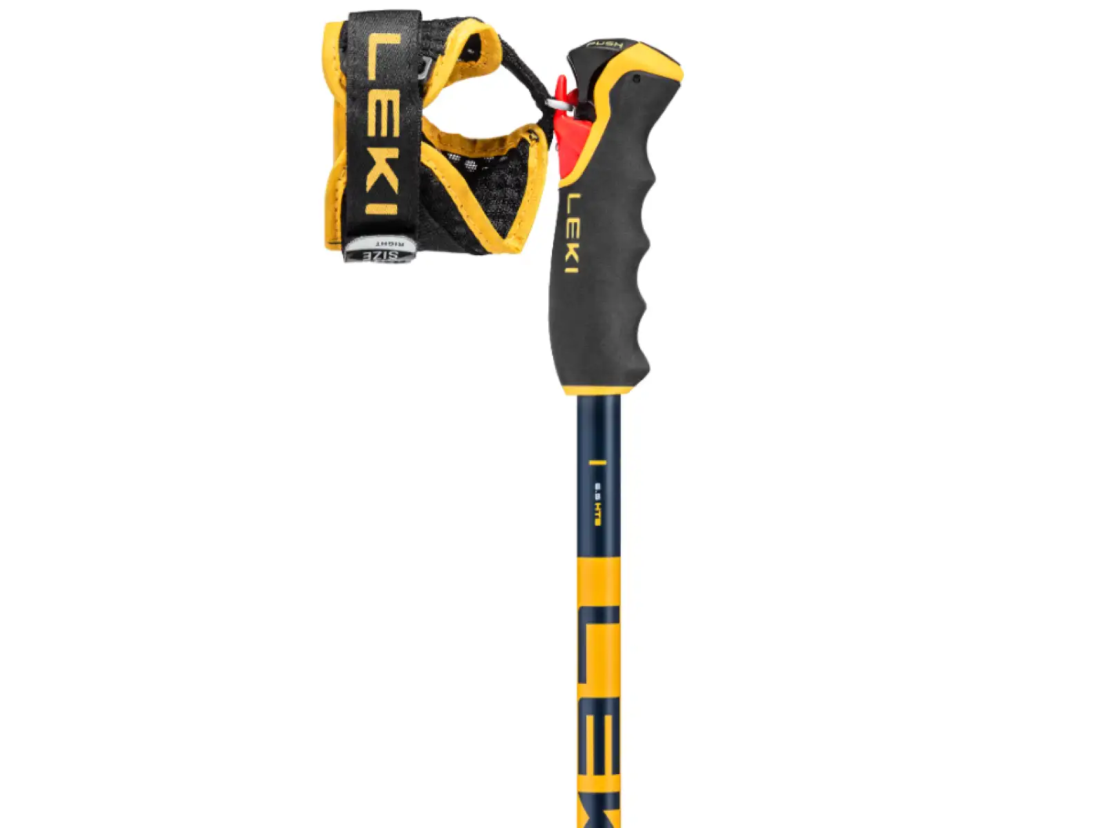 Leki Spitfire Vario 3D ski poles Denimblue/Aegeanblue/Mustardyellow