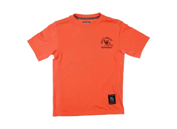 Troy Lee Designs Skyline Ride Tee kids jersey short sleeve P&W Melon