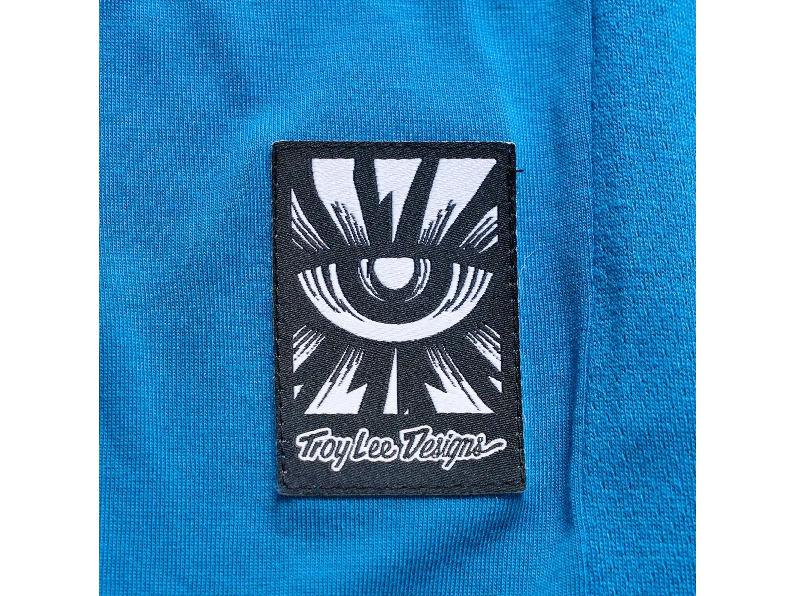 Troy Lee Designs Skyline Ride kids jersey One Eye Aero Blue