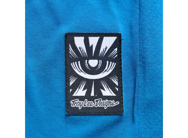 Troy Lee Designs Skyline Ride kids jersey One Eye Aero Blue