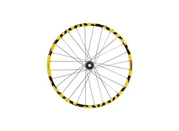 Mavic Deemax DH yellow 27,5" Boost 6-bolt rear laced wheel freehub Shimano HG