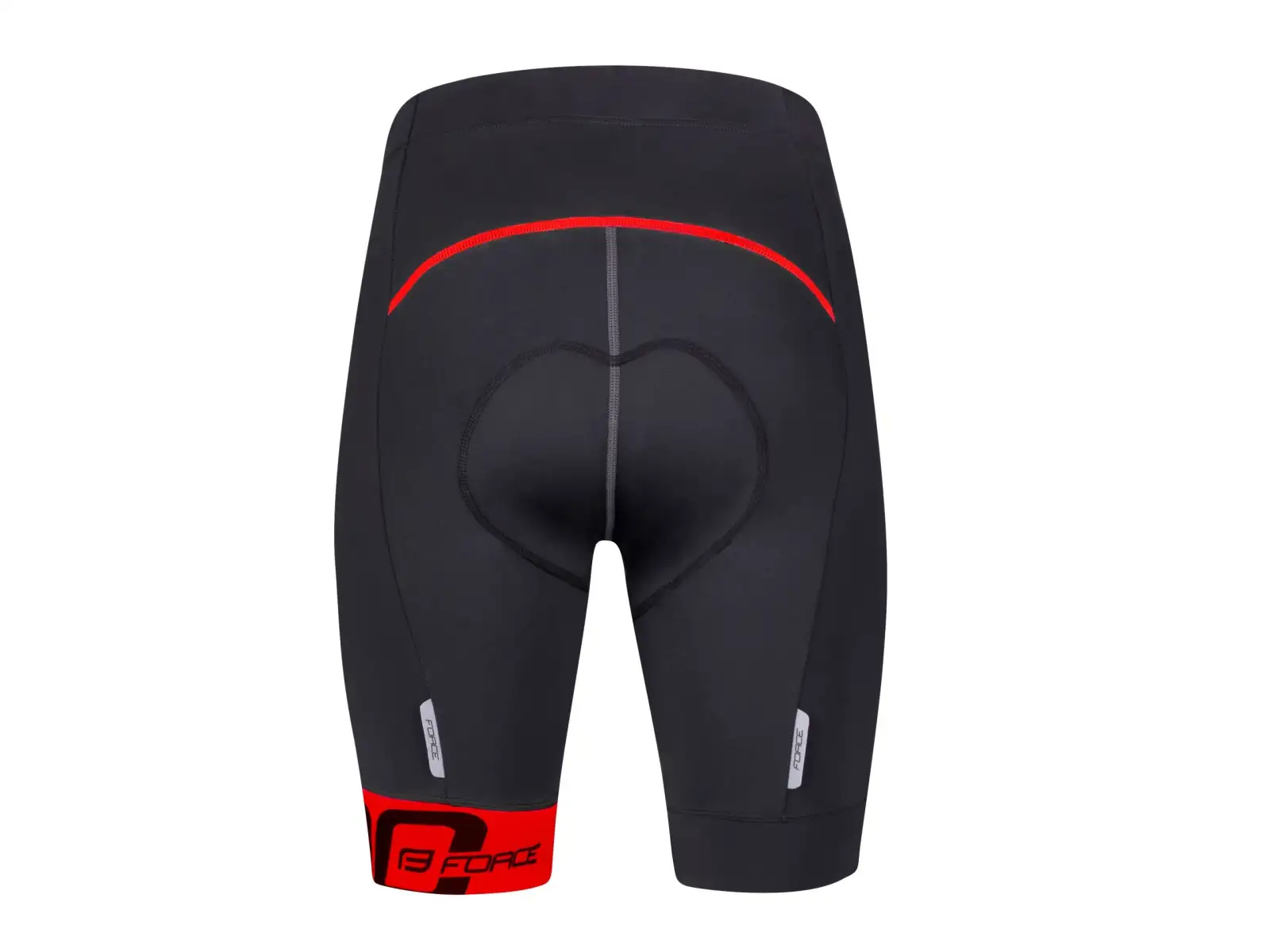 Force B30 men's shorts with insert black/red