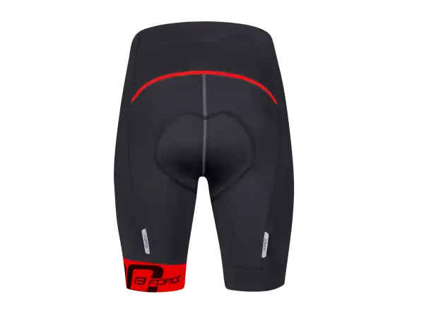 Force B30 men's shorts with insert black/red