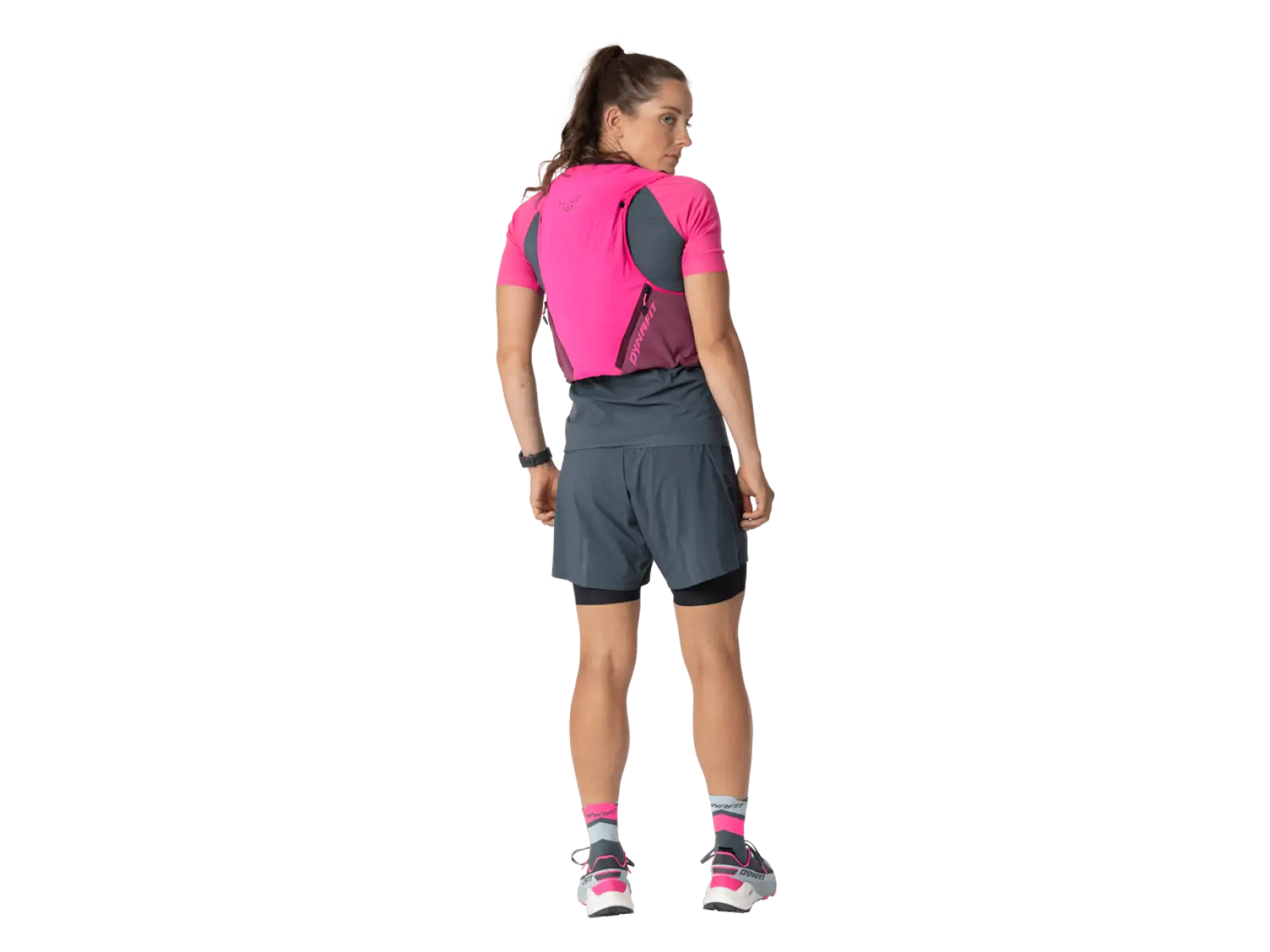 Dynafit Alpine 8 l running vest Pink Glo/Amaranth