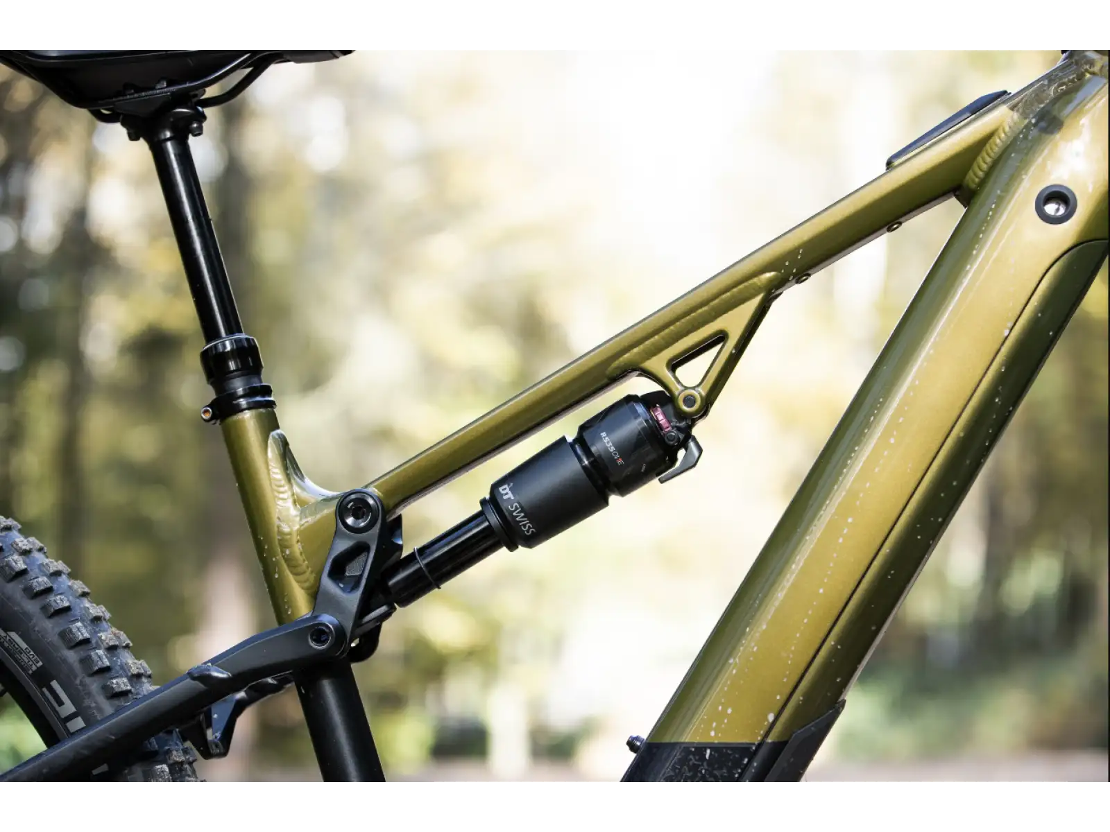Superior eXF 9049 B full-suspension e-bike Gloss Olive Mettalic/Black
