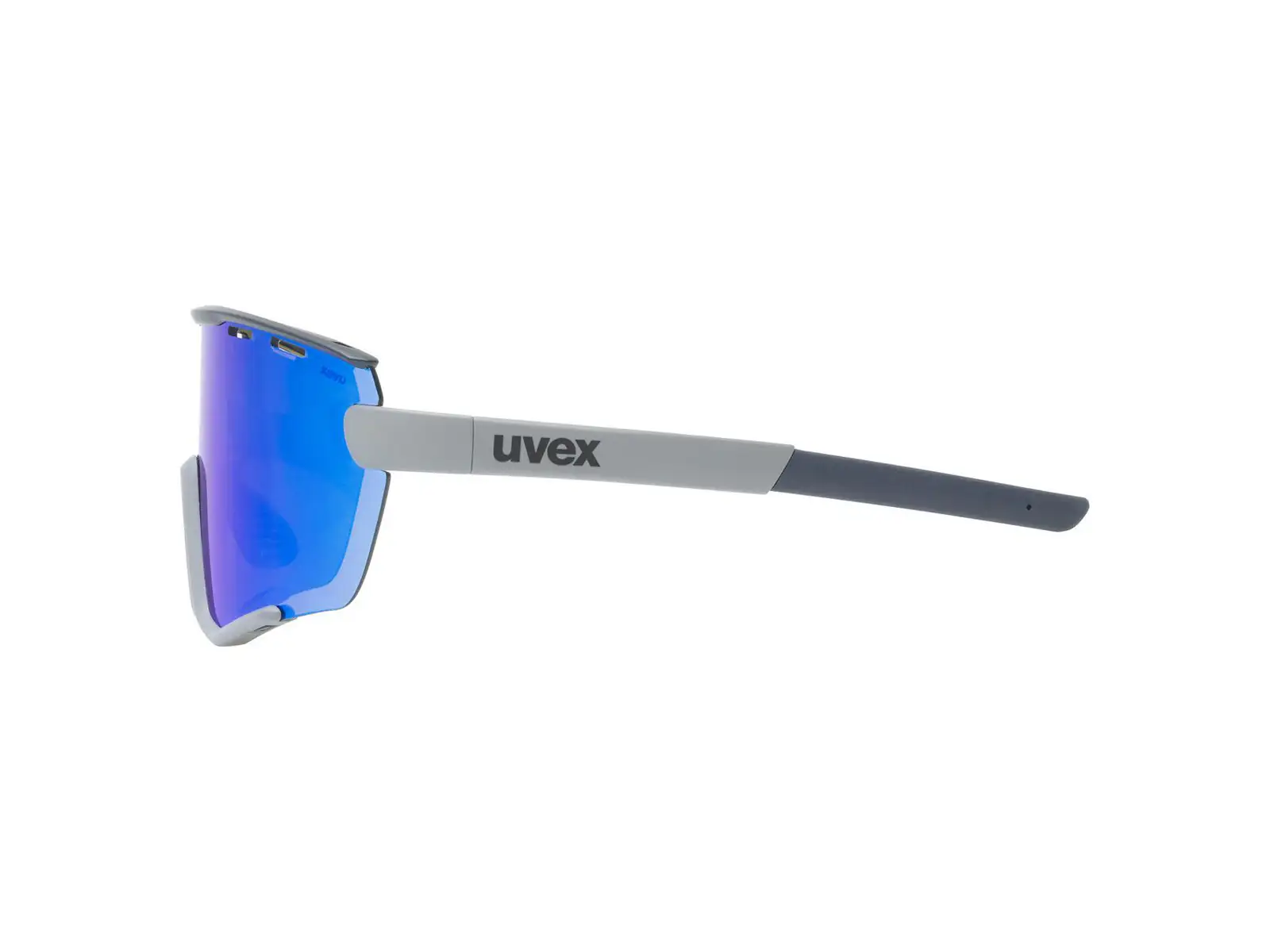 Uvex Sportstyle 236 glasses Rhino Deep Space Mat/ Mirror Blue (Cat. 3) Clear (Cat. 0)