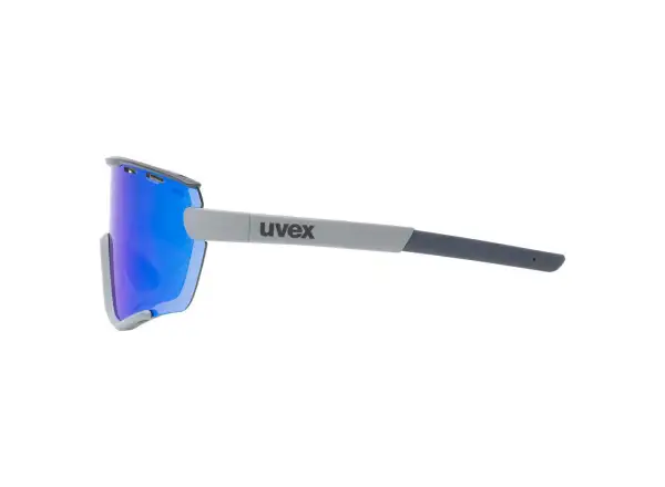 Uvex Sportstyle 236 glasses Rhino Deep Space Mat/ Mirror Blue (Cat. 3) Clear (Cat. 0)