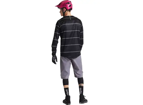Troy Lee Designs Flowline men's jersey long sleeve Revert Black