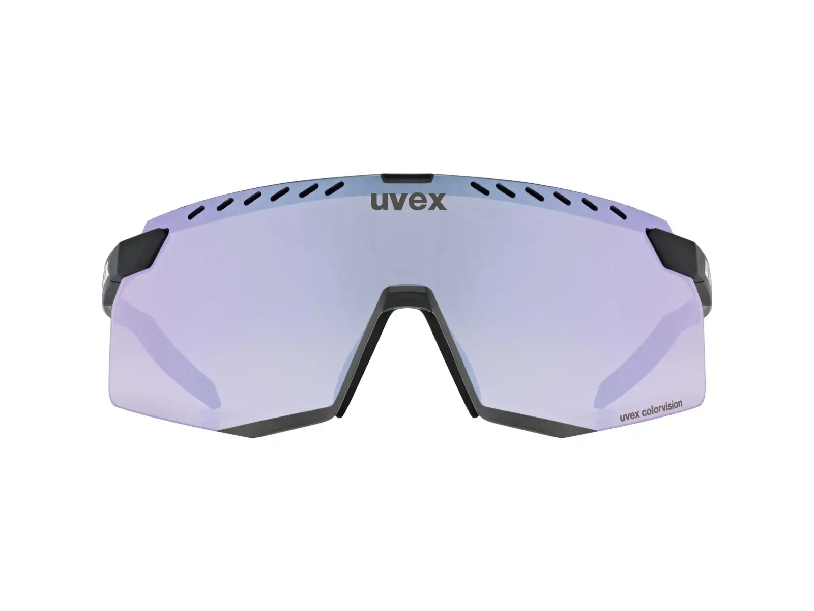 Uvex Pace Stage ColorVision glasses Black Matt/Mirror Lavender