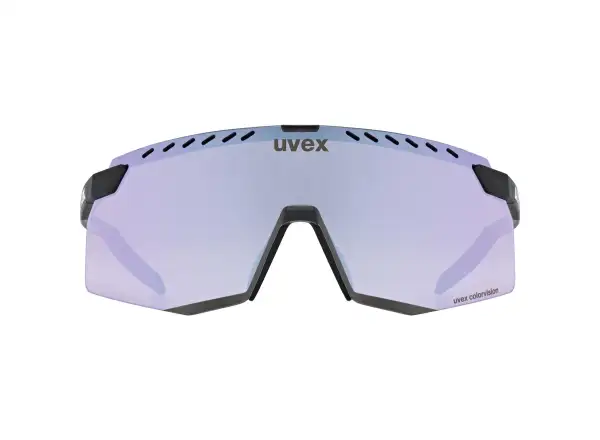 Uvex Pace Stage ColorVision glasses Black Matt/Mirror Lavender