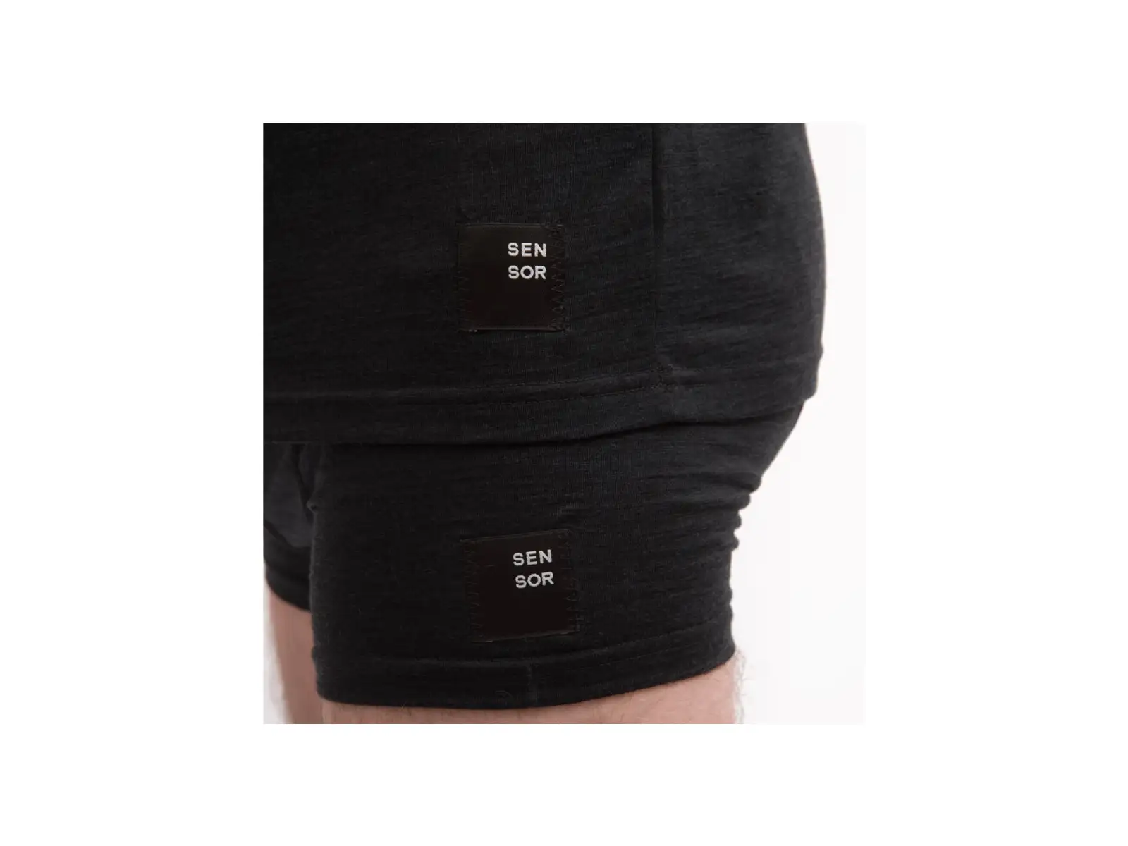 Sensor Merino Cordura men's shirt short sleeve black