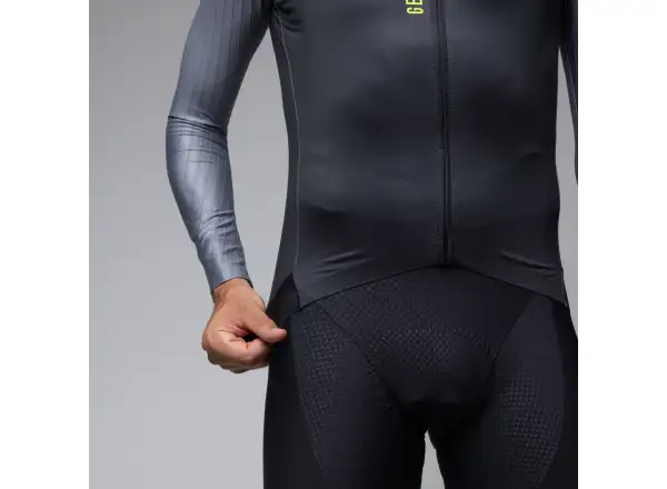Alé PR-E Follow Me men's insulated long sleeve jersey Black