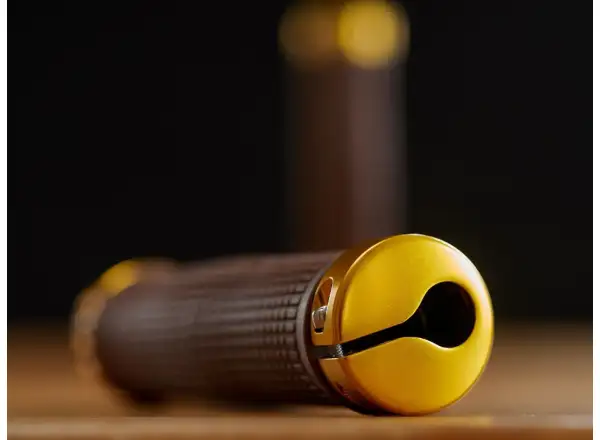 Chromag Squarewave grips brown/gold
