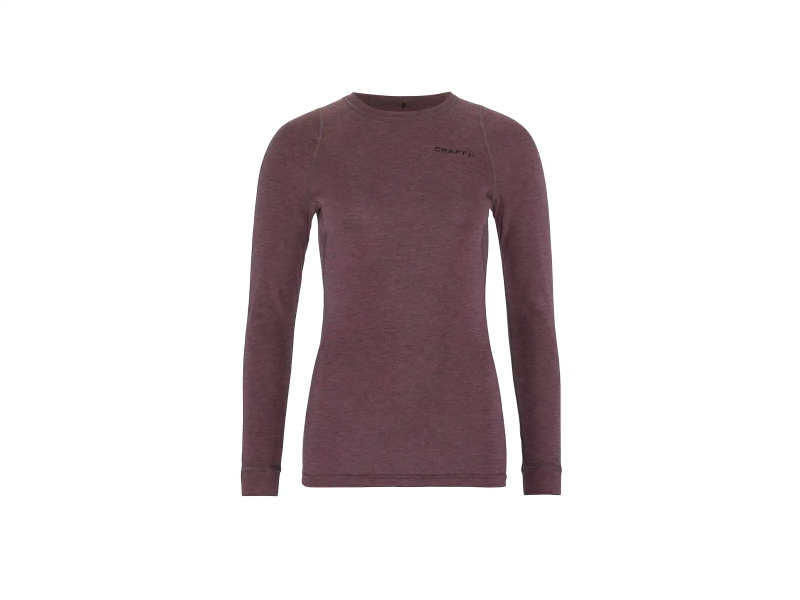 Craft Core Wool Merino women's set long sleeve shirt+pants red