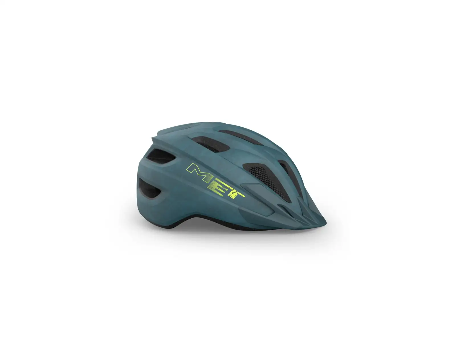MET Crackerjack helmet petrol blue matte